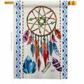 Patio Trasero Dreamcatcher Country Living Southwest 28 x 40 in. Double-Sided Decorative Vertical House Flags PA3955663